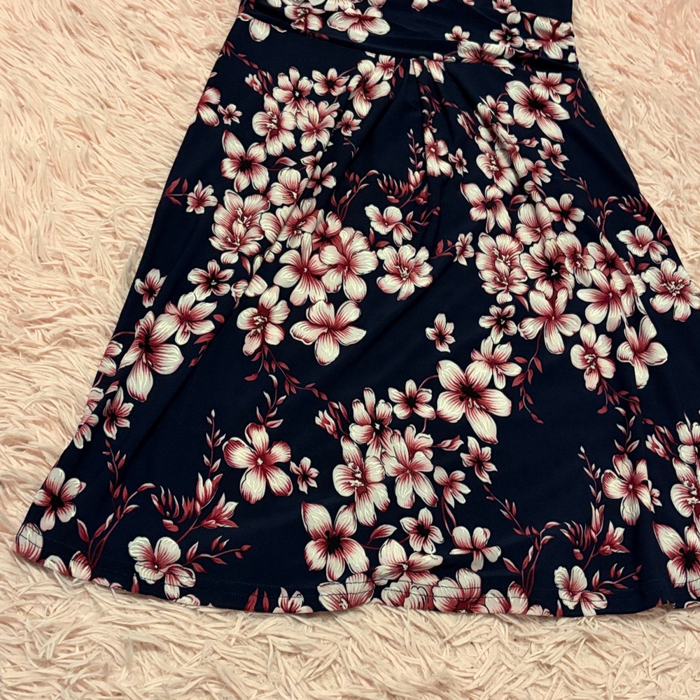Maternity dress with cherry blossom print - Picture 7 of 9